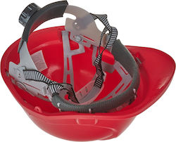 Geko Construction Site Work Helmet Red