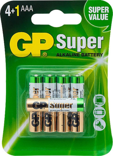 Genius Pack Baterii Alcaline AAA 1.5V 5buc