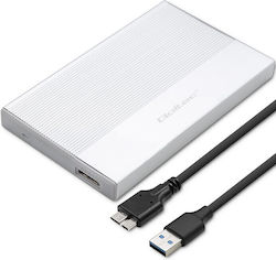 Qoltec 52278 Θήκη Προστασίας Ασημί