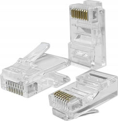 Qoltec 13848119 RJ-45 Stecker 100Stück