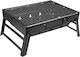 MalTec Tragbar Holzkohlegrill 41.5cmx20cm