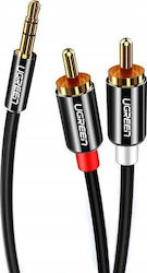 Gembird 3,5mm Stecker-2x RCA-Stecker Kabel Länge 1,5m 31553