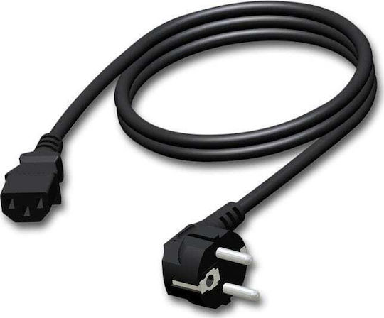 Procab Power Cable Procab Cab490/3 Schuko Male to Euro Female Power Cable PVC 3 x 1.5 mm² 3 m 13299142 5414795000766