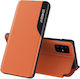 Techsuit Efold Back Cover Δερματίνης Πορτοκαλί ...