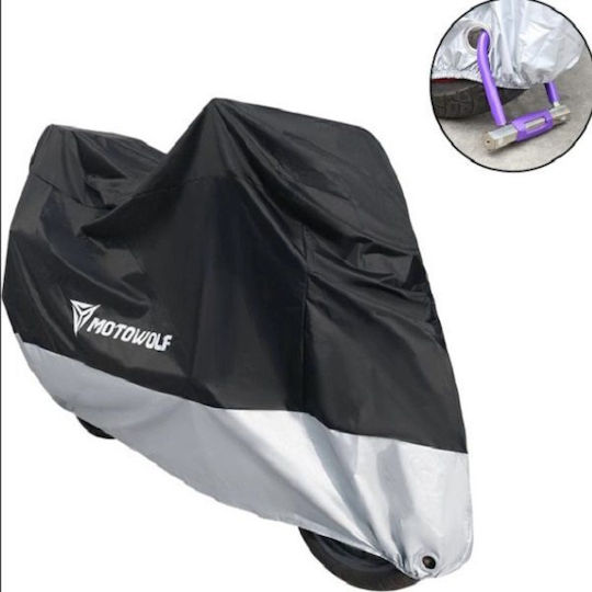 Motowolf Waterproof Motorcycle Cover XXXL L265xW105xH125cm