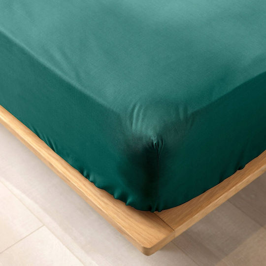 Douceur d'Intérieur King Size 180x200εκ. με Λάστιχο Πράσινο