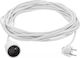 Elcan Extension Cable Cord 10m White