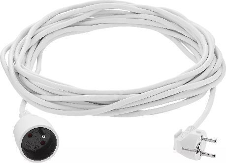Elcan Extension Cable Cord 10m White