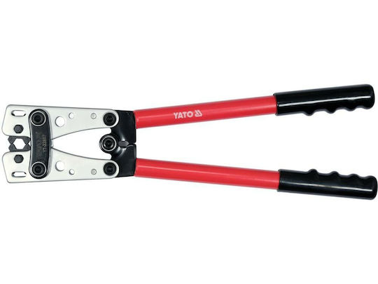 Yato Πρέσα Ακροδεκτών Διατομής 6 - 50mm² με Μηχανισμό Καστάνιας (Μήκος 390mm)