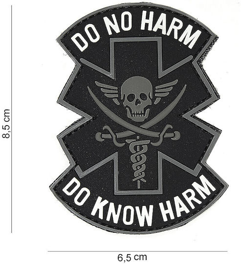 Patch Σακιδίου 101 Inc Do No Harm Black