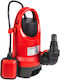 Tauchpumpe mit Schwimmerschalter 550W 1" 190l/min 7m 10m Kabel Schmutzwasser