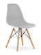 Osaka Kitchen Polypropylene Chair Grey