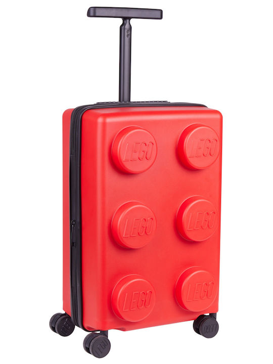 LEGO Brick Cabin Hard Suitcase Bright Red With ...