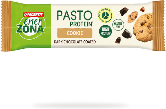 Enerzona Pasto Protein Baton cu 40% Proteină & Aromă Cookies 55gr