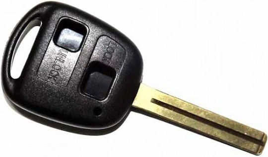 Lexus Autoschlüsselgehäuse 2 Tasten Klinge TOY40