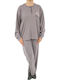 Fawn Winter Damen Pyjama-Set Mink