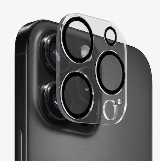 Mobile Origin Camera Protection Tempered Glass Transparent for the Apple iPhone 16 Pro, 16 Pro Max