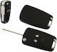 Chevrolet Key Shell Folding 3 Buttons Blade Dwo4