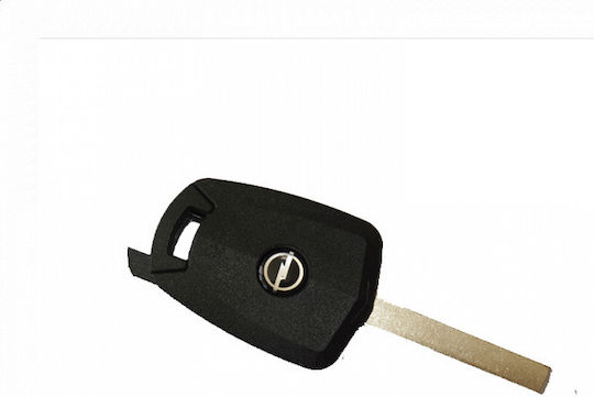 Opel Blank Key Immobilizer Slot Blade Hu100t00
