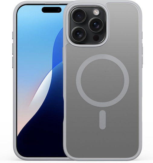 Dux Ducis Back Cover Σιλικόνης / Πλαστικό Γκρι (iPhone 16)
