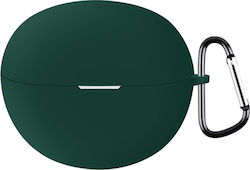 Huawei Freeclip Earphone Liquid Silicone Protective Case Dark Green