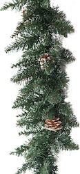 Christmas Decorative Garland Sarp Snowy Pine Cones 2.7m