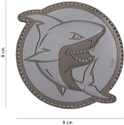 Patch Σακιδίου 101 Inc Attacking Shark Grey