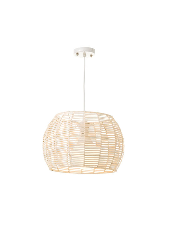 BigBuy Pendant Light Beige 35x35x23cm