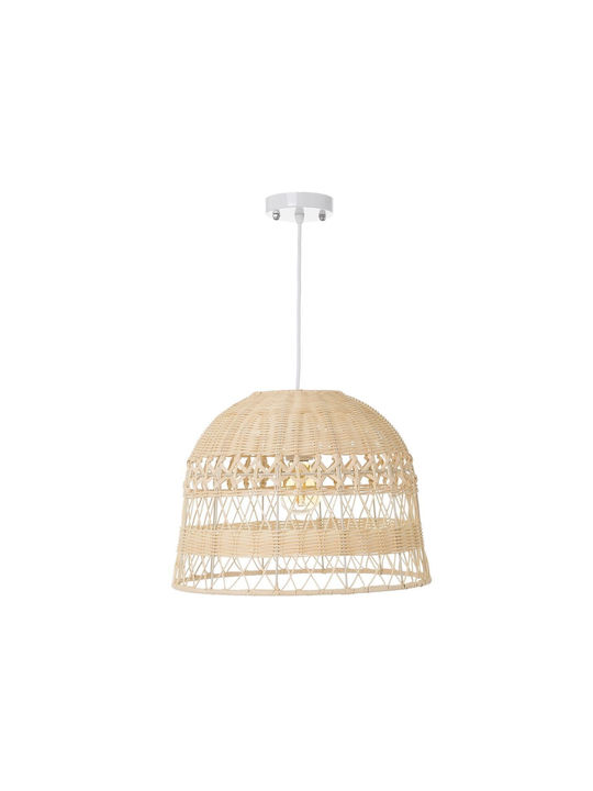 BigBuy Pendant Light Beige 36x36x26cm