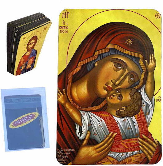 Panagia Kardiotissa Card-Type Magnet 8.5cm x 5.5cm 50 Pieces