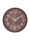 Home&Styling Collection Wanduhr Braun Ø30.5cm