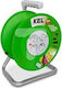 Empty Spool for Extension Cord 50m Green