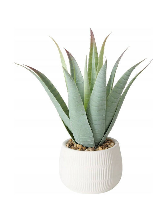 Plantă Artificială în Ghiveci Mic Aloe 29cm Boltze