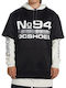 Dryden Sweatshirt mit Kapuze Schwarz