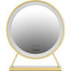 Humanas Tabletop Makeup Mirror with Light 40x40cm Gold