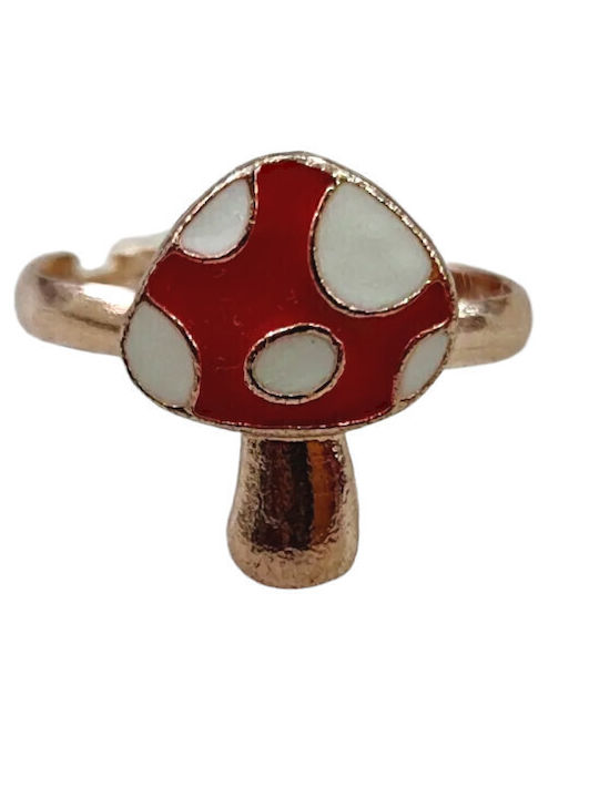 Beboulino Faux Opening Kids Ring Mushroom 3 930-0053