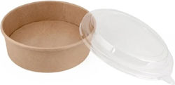 Disposable Salad Paper Bowl Kraft 50pcs