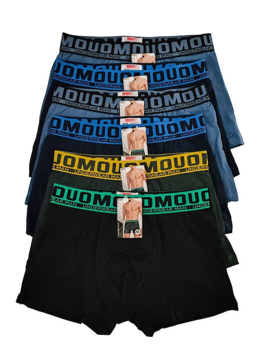 Uomo Men's Boxers Multicolour 6Pack