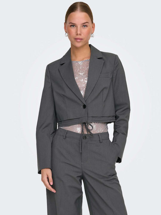 Only Short Women's Blazer Gray