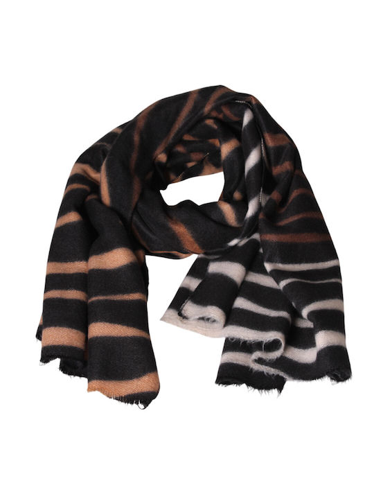 Gk.fashion Women's Wool Scarf Brown