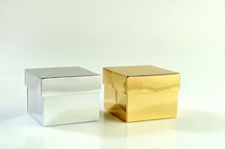 Ntampoudis Wedding Favor Box GOLD - SILVER
