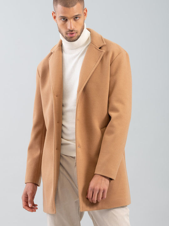 Biagi Men's Coat Camel
