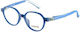 Copii Plastic Rame Ochelari Albastru 675 C4