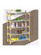 Metall Schuhorganisator 60x25x90cm
