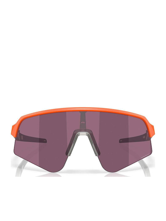 Oakley Sutro Lite Sweep Men's Sunglasses with Orange Plastic Frame and Purple Lens OOO9465-30