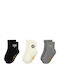 Jordan Non-slip Kids' Ankle Socks Black 3 Pairs