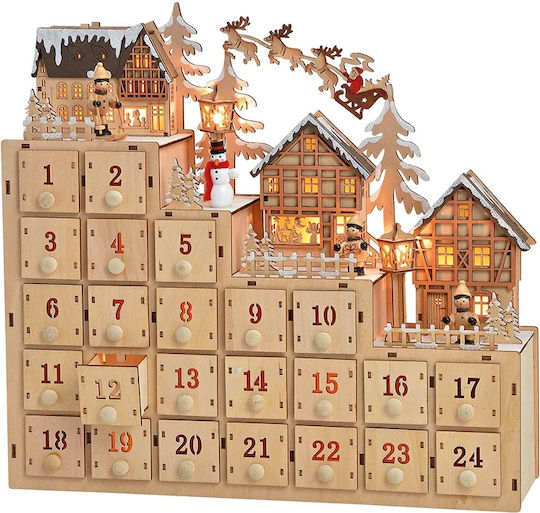 Advent Calendar DIY Ξύλινο