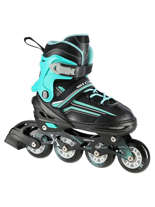 Nils Inline Αυξομειούμενα Rollers Μαύρα Παιδικά