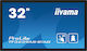 Iiyama TF3239AS B1AG Public Display LED IPS Full HD 31.5 Inch Touch Screen