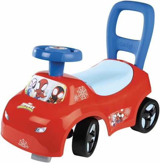 Smoby Spidey Αυτοκινητάκι Ride On για 10+ μηνών Κόκκινο